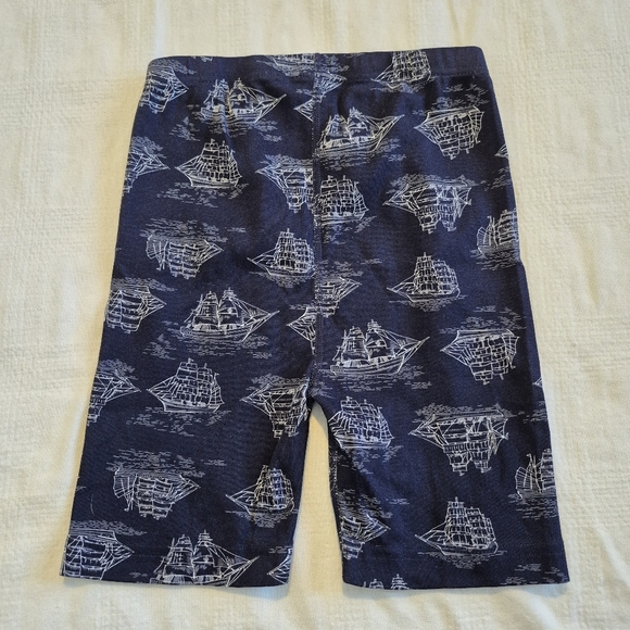 Hanna Andersson boys size 12 short john pajama set, ship design, NWT - Picture 5 of 7